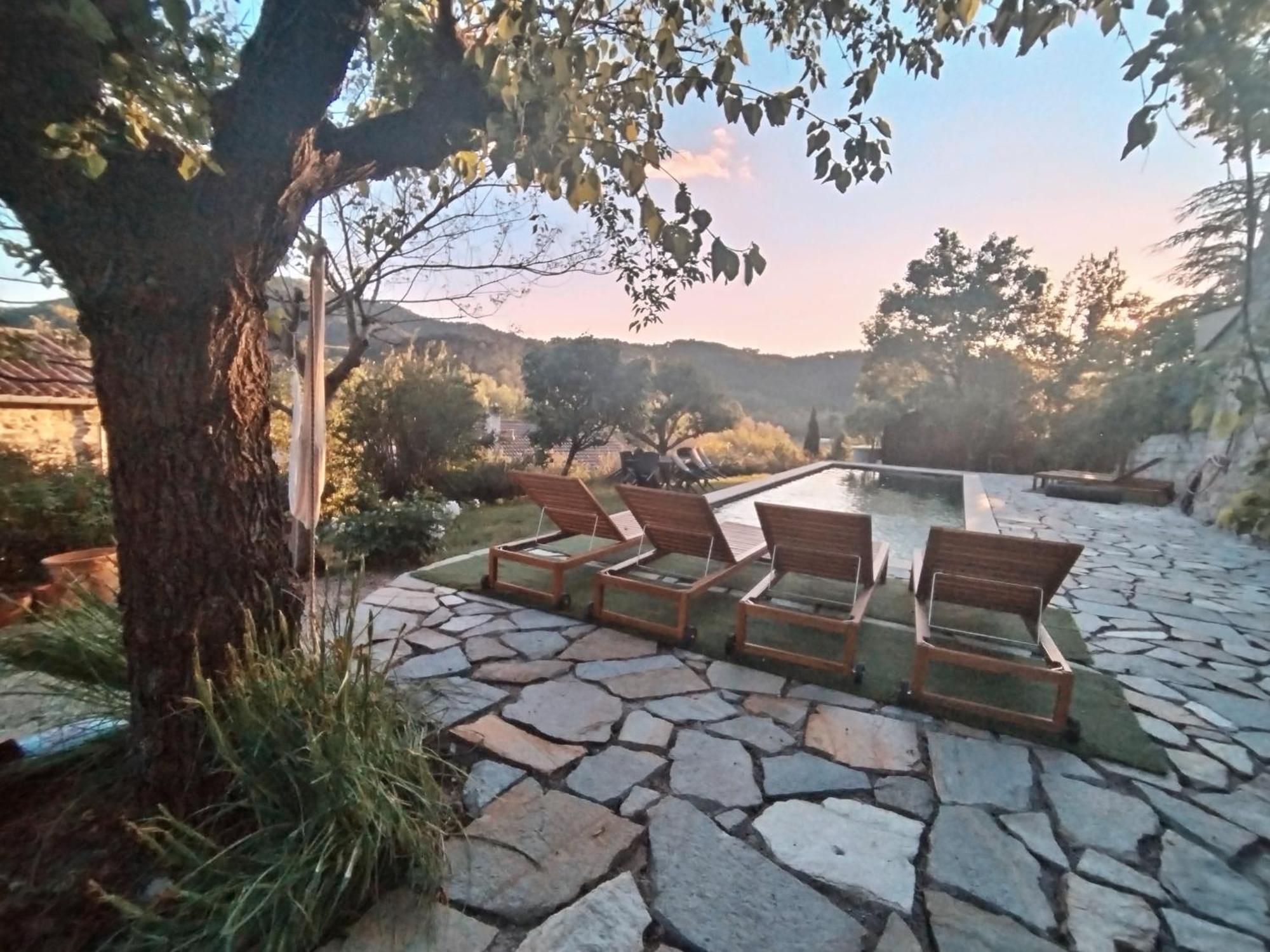 Mes Maisons Gardoises, Two Gites Sleeping 13 With Two Private Pools, Kids Room, Laundry, Disco, Free Wifi, Linen And Dog'S Are Welcome Gagnières Dış mekan fotoğraf